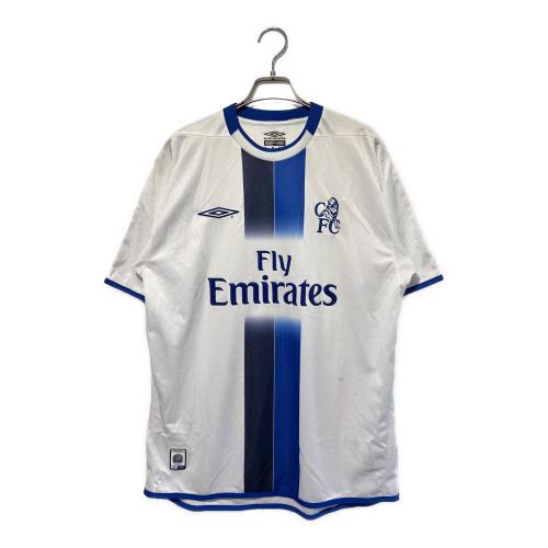 チェルシー サッカーユニフォーム 2003-2004シーズン アウェイ メンズ SIZE M ホワイト