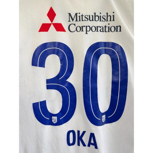 FC東京 (エフシートウキョウ) サッカーユニフォーム AMT55239 2025シーズン アウェイ 長袖 メンズ SIZE L ホワイト