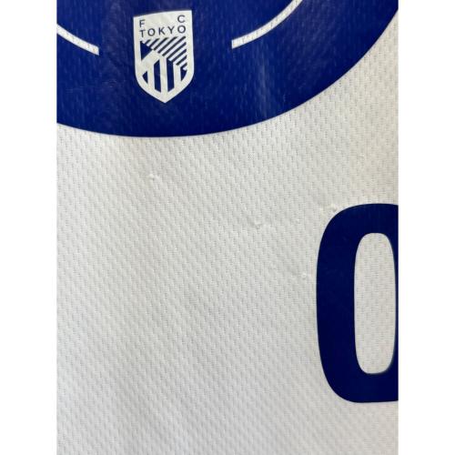FC東京 (エフシートウキョウ) サッカーユニフォーム AMT55239 2025シーズン アウェイ 長袖 メンズ SIZE L ホワイト