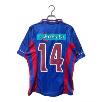 FC東京 (エフシートウキョウ) サッカーユニフォーム 1999-2000シーズン ホーム メンズ SIZE XS ブルー