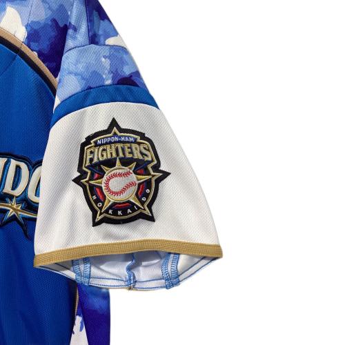 北海道日本ハムファイターズ (ホッカイドウニッポンハムファイターズ) 野球ユニフォーム AMBITIOUS 2021ユニフォーム SIZE L ブルー