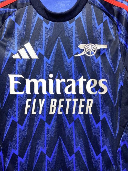 アーセナル サッカーユニフォーム JI9511 2025-2026シーズン アウェイ メンズ SIZE S ネイビー×ブルー