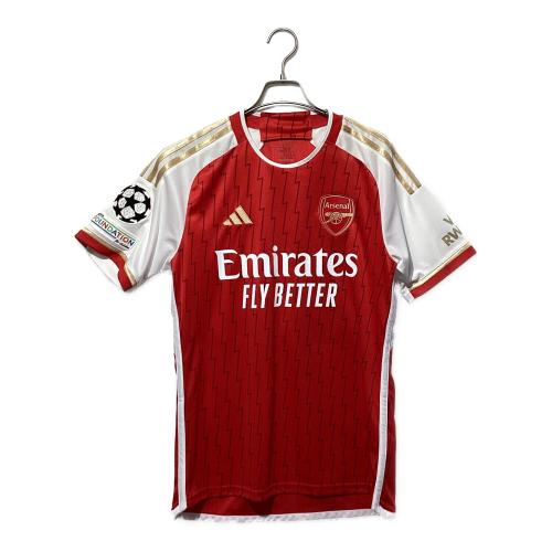 アーセナル サッカーユニフォーム HR6929 2023-2024シーズン ホーム CL仕様 メンズ SIZE L レッド×ホワイト