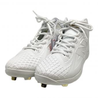 NEW BALANCE (ニューバランス) 野球スパイク MSHOAW1 Ohtani v1 Metal メンズ SIZE 26.5cm ホワイト