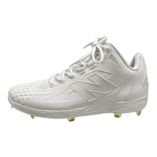 NEW BALANCE (ニューバランス) 野球スパイク MSHOAW1 Ohtani v1 Metal メンズ SIZE 26.5cm ホワイト