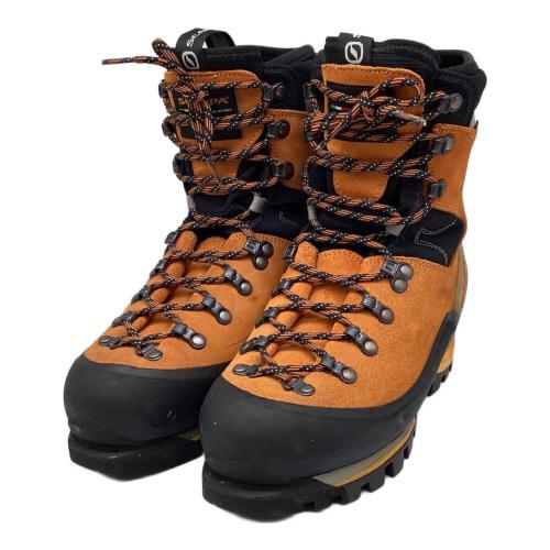 SCARPA (スカルパ) モンブランGTX ハイカット(ハードソール) トレッキングシューズ メンズ EU 40(約25.5cm) オレンジ×ブラック