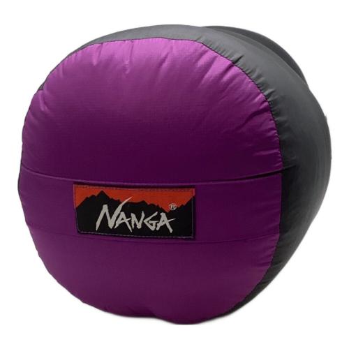 NANGA (ナンガ) マミー型シュラフ(ダウン) STD レギュラー パープル オーロラ750
