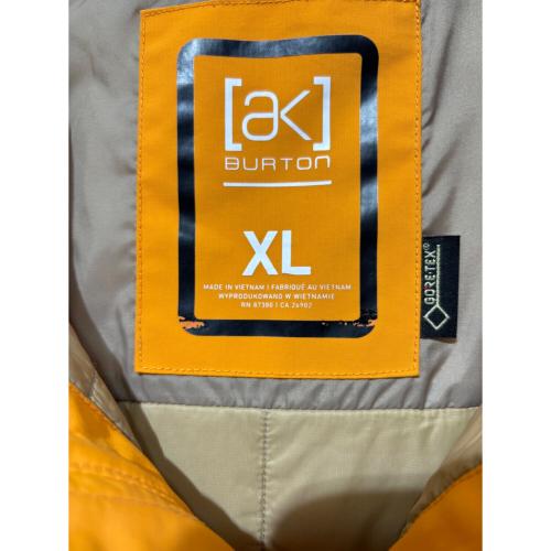 BURTON (バートン) AK 2L SWASH JK スノーボードウェア(ジャケット) メンズ SIZE XL オレンジ×イエロー