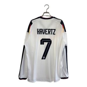 ドイツ代表 (ドイツダイヒョウ) サッカーユニフォーム JM1336 2026シーズン ホーム 長袖 オーセンティック メンズ SIZE 2XL ホワイト×ブラック
