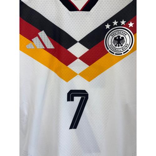 ドイツ代表 (ドイツダイヒョウ) サッカーユニフォーム JM1336 2026シーズン ホーム 長袖 オーセンティック メンズ SIZE 2XL ホワイト×ブラック
