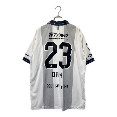 アビスパ福岡 (アビスパフクオカ) サッカーユニフォーム YY-02TGJ 2026-2027シーズン アウェイ メンズ SIZE 3XO グレー×ホワイト