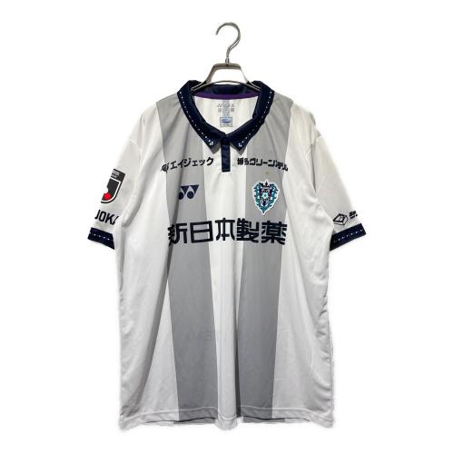 アビスパ福岡 (アビスパフクオカ) サッカーユニフォーム YY-02TGJ 2026-2027シーズン アウェイ メンズ SIZE 3XO グレー×ホワイト