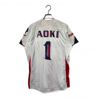 東京ヤクルトスワローズ (トウキョウヤクルトスワローズ) 野球ユニフォーム 2010-2012シーズンホーム メンズ SIZE Free グレー×レッド