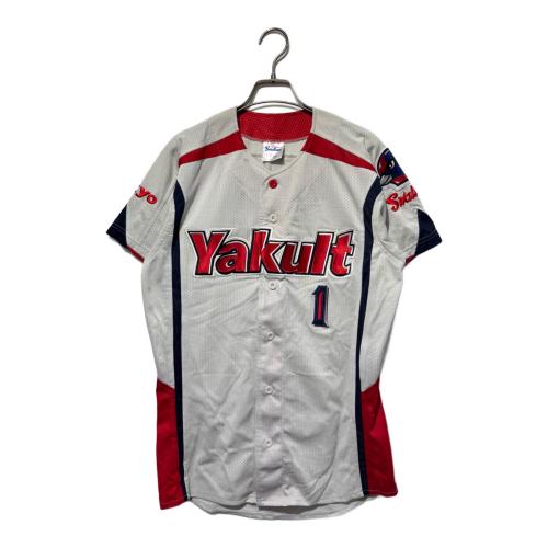 東京ヤクルトスワローズ (トウキョウヤクルトスワローズ) 野球ユニフォーム 2010-2012シーズンホーム メンズ SIZE Free グレー×レッド