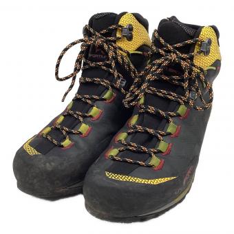 LA SPORTIVA (スポルティバ) トランゴ テックレザーゴアテックス ミドルカット トレッキングシューズ メンズ SIZE 27.5cm ブラック×イエロー