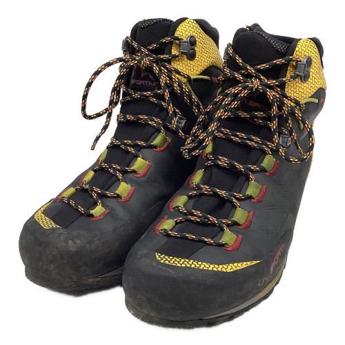 LA SPORTIVA (スポルティバ) トランゴ テックレザーゴアテックス ミドルカット トレッキングシューズ メンズ SIZE 27.5cm ブラック×イエロー
