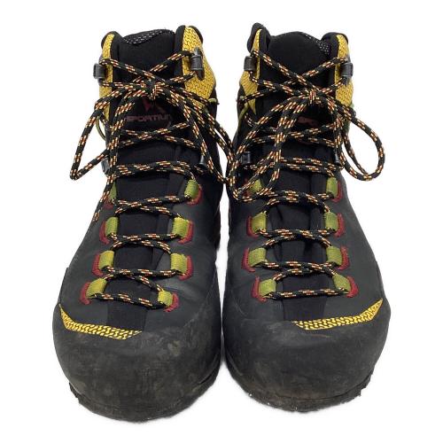LA SPORTIVA (スポルティバ) トランゴ テックレザーゴアテックス ミドルカット トレッキングシューズ メンズ SIZE 27.5cm ブラック×イエロー