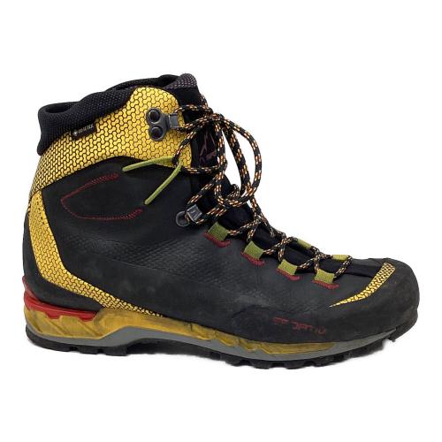 LA SPORTIVA (スポルティバ) トランゴ テックレザーゴアテックス ミドルカット トレッキングシューズ メンズ SIZE 27.5cm ブラック×イエロー