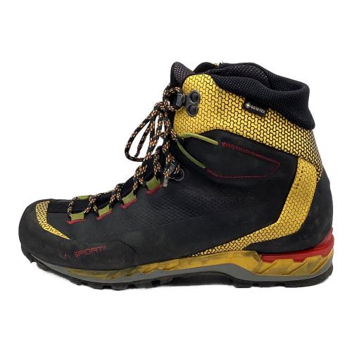 LA SPORTIVA (スポルティバ) トランゴ テックレザーゴアテックス ミドルカット トレッキングシューズ メンズ SIZE 27.5cm ブラック×イエロー