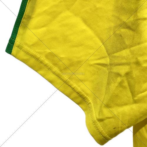ブラジル代表 (ブラジルダイヒョウ) サッカーユニフォーム 2002シーズン ホーム メンズ SIZE M イエロー×グリーン