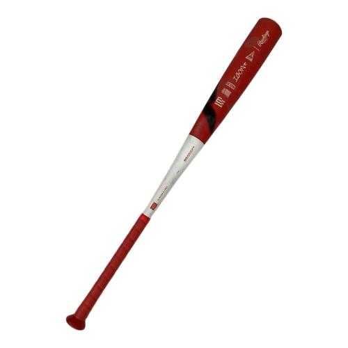 RAWLINGS (ローリングス) ICON 軟式バット 本体のみ・限定カラー @ 84cm レッド×ホワイト