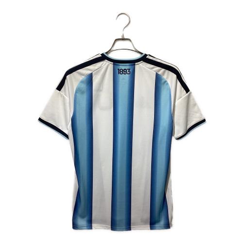 アルゼンチン代表 (アルゼンチンダイヒョウ) サッカーユニフォーム JM8396 2022年ワールドカップチャンピオンモデル メンズ SIZE XL ブルー×ホワイト