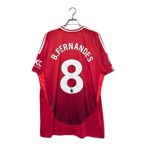 マンチェスターユナイテッド サッカーユニフォーム IU1397 2024₋2025シーズンホーム メンズ SIZE 4XL レッド