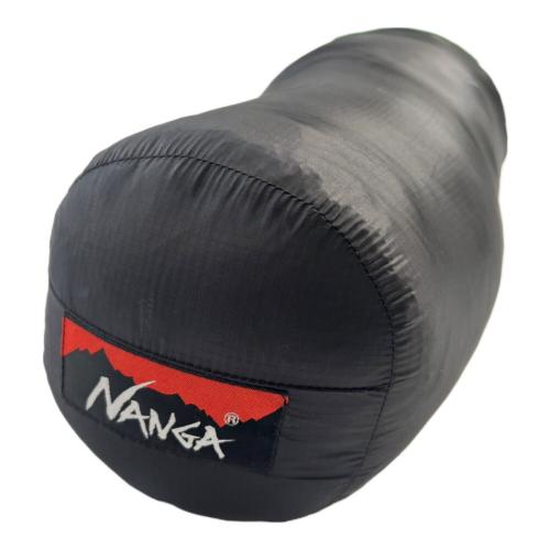 NANGA (ナンガ) マミー型シュラフ(ダウン) オールブラック オーロラ450DX