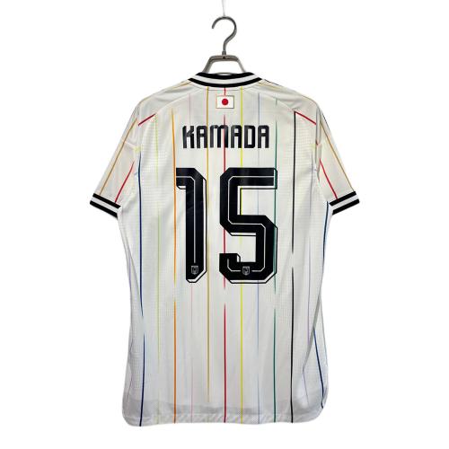 日本代表 (ニホンダイヒョウ) サッカーユニフォーム KD3348 2026シーズンアウェイオーセンティック メンズ SIZE L ホワイト