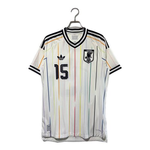 日本代表 (ニホンダイヒョウ) サッカーユニフォーム KD3348 2026シーズンアウェイオーセンティック メンズ SIZE L ホワイト