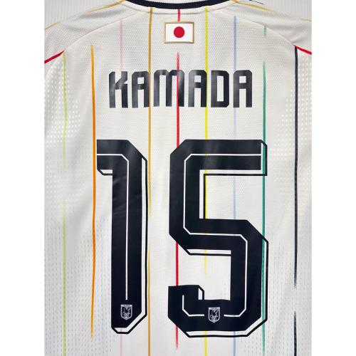 日本代表 (ニホンダイヒョウ) サッカーユニフォーム KD3348 2026シーズンアウェイオーセンティック メンズ SIZE L ホワイト