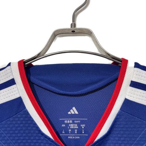 日本代表 (ニホンダイヒョウ) サッカーユニフォーム JN1867 2026シーズンホームオーセンティック 2026年FIFAワールドカップパッチ付き メンズ SIZE XL ブルー