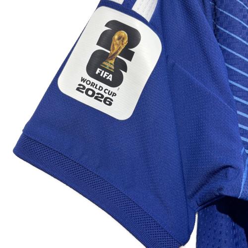 日本代表 (ニホンダイヒョウ) サッカーユニフォーム JN1867 2026シーズンホームオーセンティック 2026年FIFAワールドカップパッチ付き メンズ SIZE XL ブルー