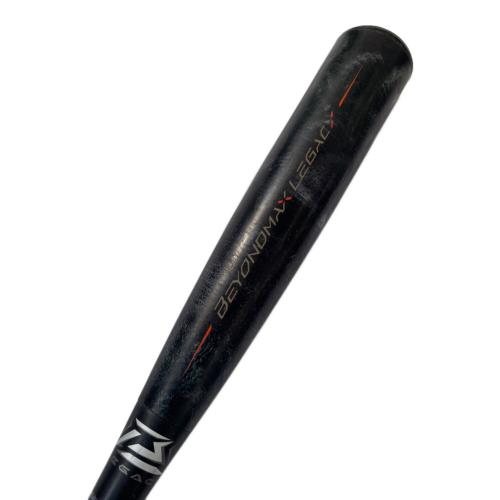 MIZUNO (ミズノ) ビヨンドマックスレガシー 軟式バット 1CJBR182 83cm ブラック