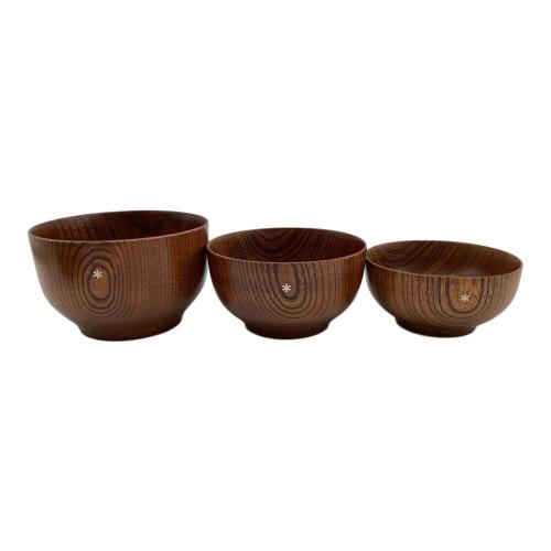 Snow peak (スノーピーク) アウトドア食器 拭き漆ナチュラル 廃番品 SPワンセット