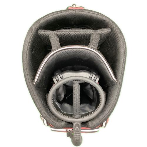 DESTINY CONCEPT キャディバッグ カモフラージュ センシュアルレッド 10.5型 4.8kg セルフスタンドクラブケース付 デュアル キャディバッグ DC-303CB