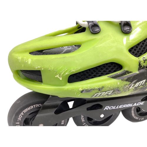 ROLLERBLADE (ローラーブレード) MAXXUM84 インラインスケート 黄緑
