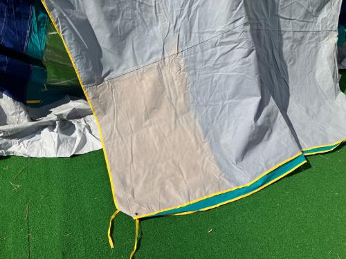 MARECHAL (マルシャル) ロッジテント ヴィンテージ ブルーxグリーン エステレル 400x350x205㎝ コットン素材