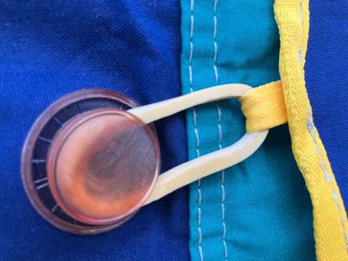 MARECHAL (マルシャル) ロッジテント ヴィンテージ ブルーxグリーン エステレル 400x350x205㎝ コットン素材