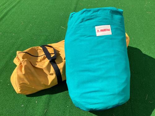 MARECHAL (マルシャル) ロッジテント ヴィンテージ ブルーxグリーン エステレル 400x350x205㎝ コットン素材