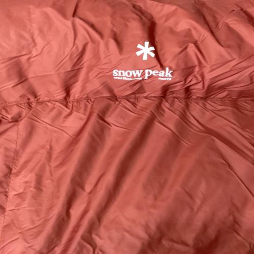 Snow peak (スノーピーク) 封筒型シュラフ 【インフレータブルマット欠品】 BD-051 グランドオフトンダブル1600 【冬用】 126x193cm
