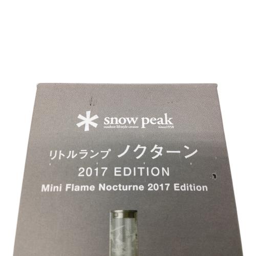 Snow peak (スノーピーク) リトルランプノクターン2017エディション ガスランタン GL-140NK 雪峰祭2017限定