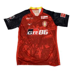 名古屋グランパス (ナゴヤグランパス) サッカーユニフォーム SIZE 3XL レッド×ブラック 相馬勇紀【11】クラブ30周年記念ユニフォーム MIZUNO オーセンティック