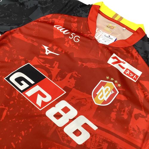 名古屋グランパス (ナゴヤグランパス) サッカーユニフォーム SIZE 3XL レッド×ブラック 相馬勇紀【11】クラブ30周年記念ユニフォーム MIZUNO オーセンティック