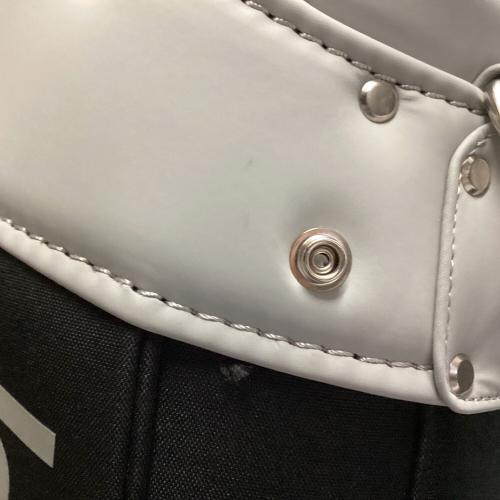 le coq sportif (ルコックスポルティフ) キャディバッグ ブラック セルフクラブケース付 QQBWJJ03W 2023年モデル 2in1 キャディバッグ