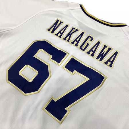 オリックス・バファローズ 応援グッズ SIZE O ホワイト 中川圭太【67