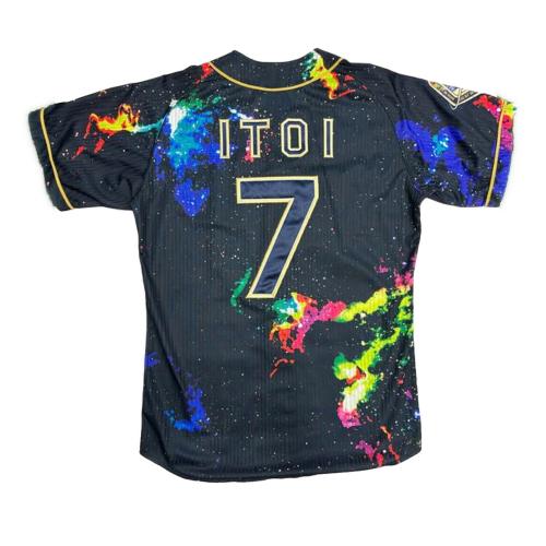 オリックス・バファローズ 応援グッズ SIZE S マルチカラー 糸井嘉男【7】Bs夏の陣2016 ユニフォーム レプリカ