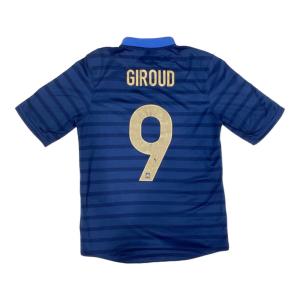 フランス代表 (フランスダイヒョウ) サッカーユニフォーム SIZE S ネイビー オリヴィエ・ジルー 【9】2012年ホーム NIKE オーセンティック