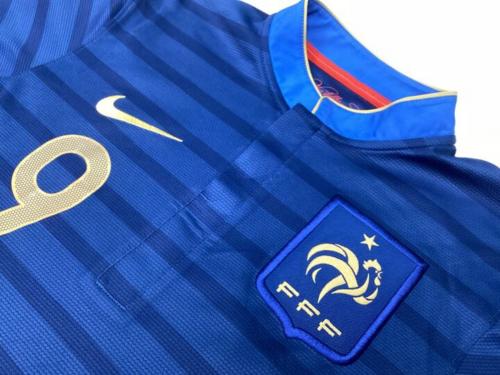 フランス代表 (フランスダイヒョウ) サッカーユニフォーム SIZE S ネイビー オリヴィエ・ジルー 【9】2012年ホーム NIKE オーセンティック