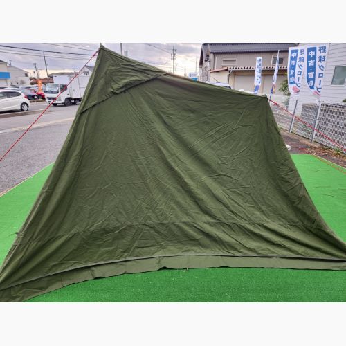 DOD (ディーオーディー) パップテント カーキ TT2-734-KH ソロソウルウォウウォウ 340x200x170cm 1～2人用 TC素材